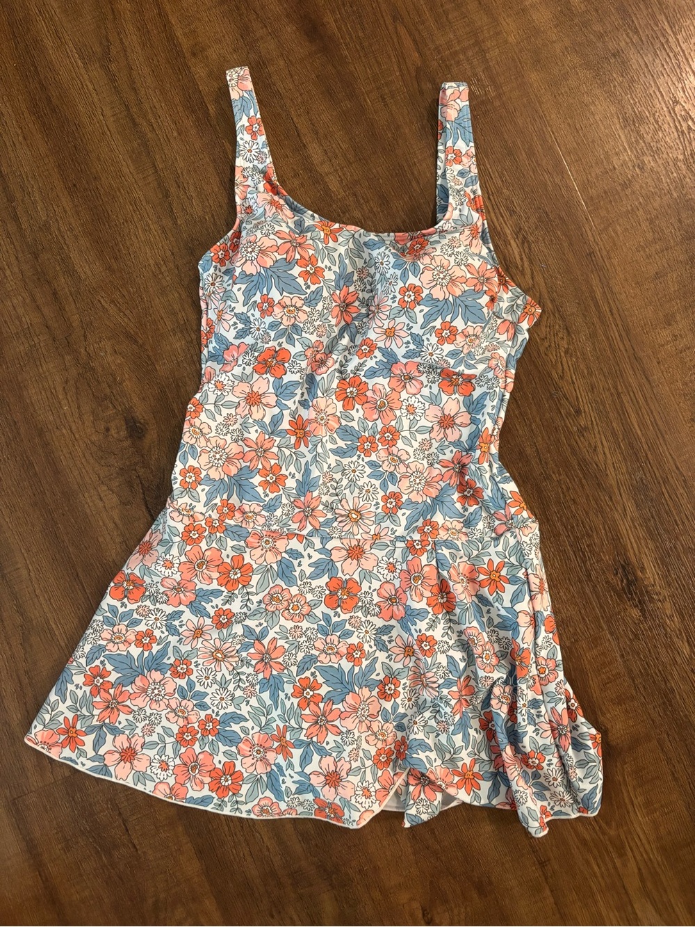 Floral swim dress
